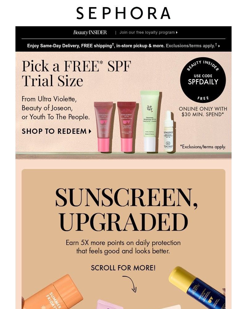 Screenshot of email with subject /media/emails/the-best-skincare-is-sunscreen-upgrade-your-essential-9fbd5e-cropped-bb810118.jpg