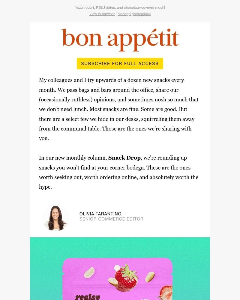 Screenshot of email with subject /media/emails/the-best-snacks-we-ate-in-january-2ec0c2-cropped-9ca7d143.jpg