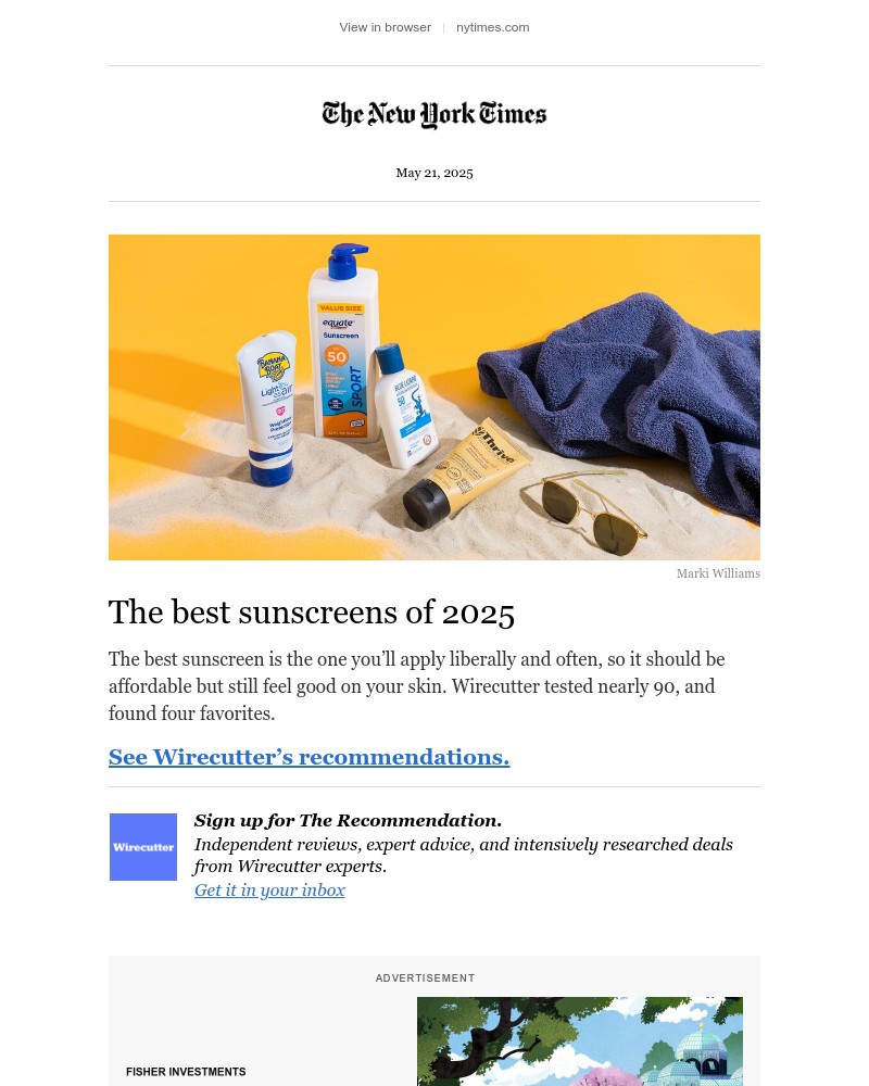 Screenshot of email with subject /media/emails/the-best-sunscreens-of-2025-d0ef64-cropped-e730a26a.jpg