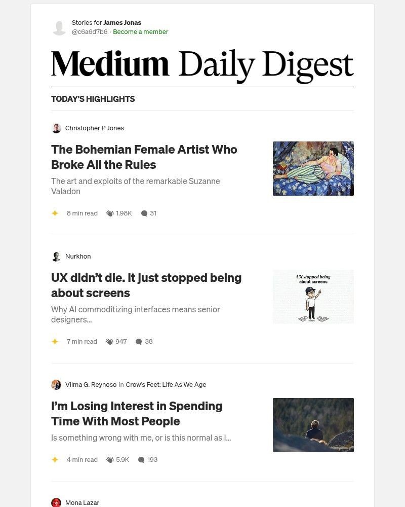 Screenshot of email with subject /media/emails/the-bohemian-female-artist-who-broke-all-the-rules-christopher-p-jones-067468-cro_IMKPAs2.jpg