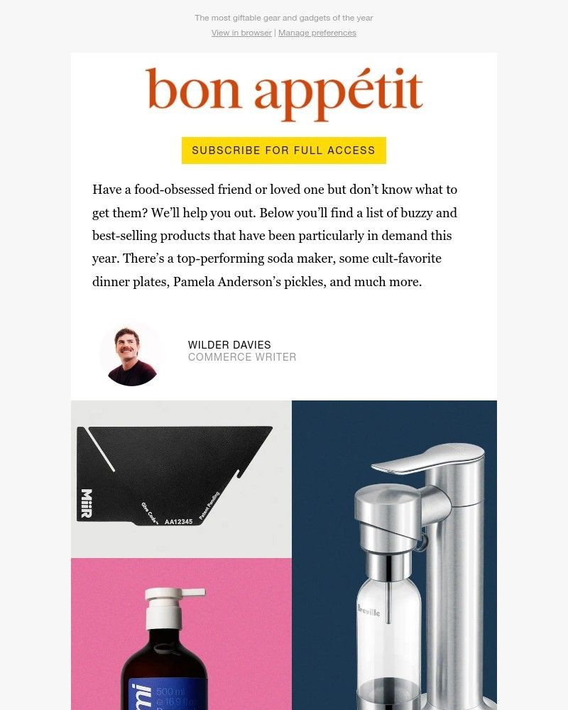 Screenshot of email with subject /media/emails/the-buzziest-food-gifts-of-the-year-885c37-cropped-ebc11343.jpg