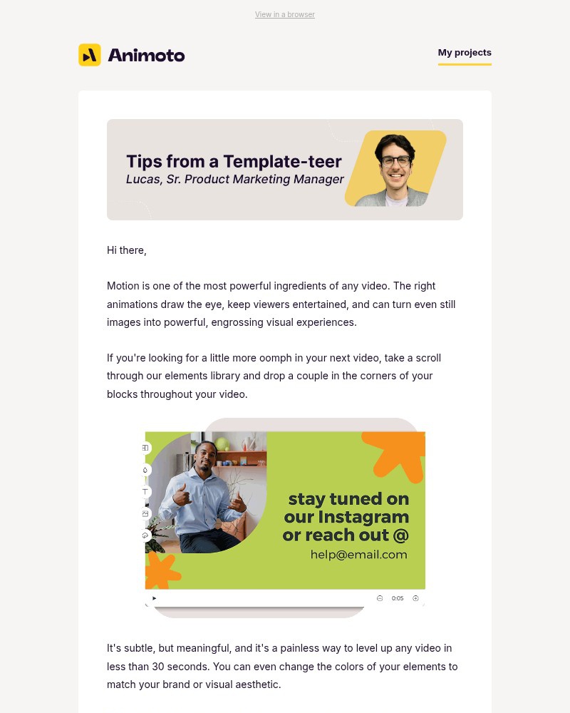 Screenshot of email with subject /media/emails/the-corner-trick-how-to-add-motion-in-under-a-minute-99572e-cropped-9542e930.jpg