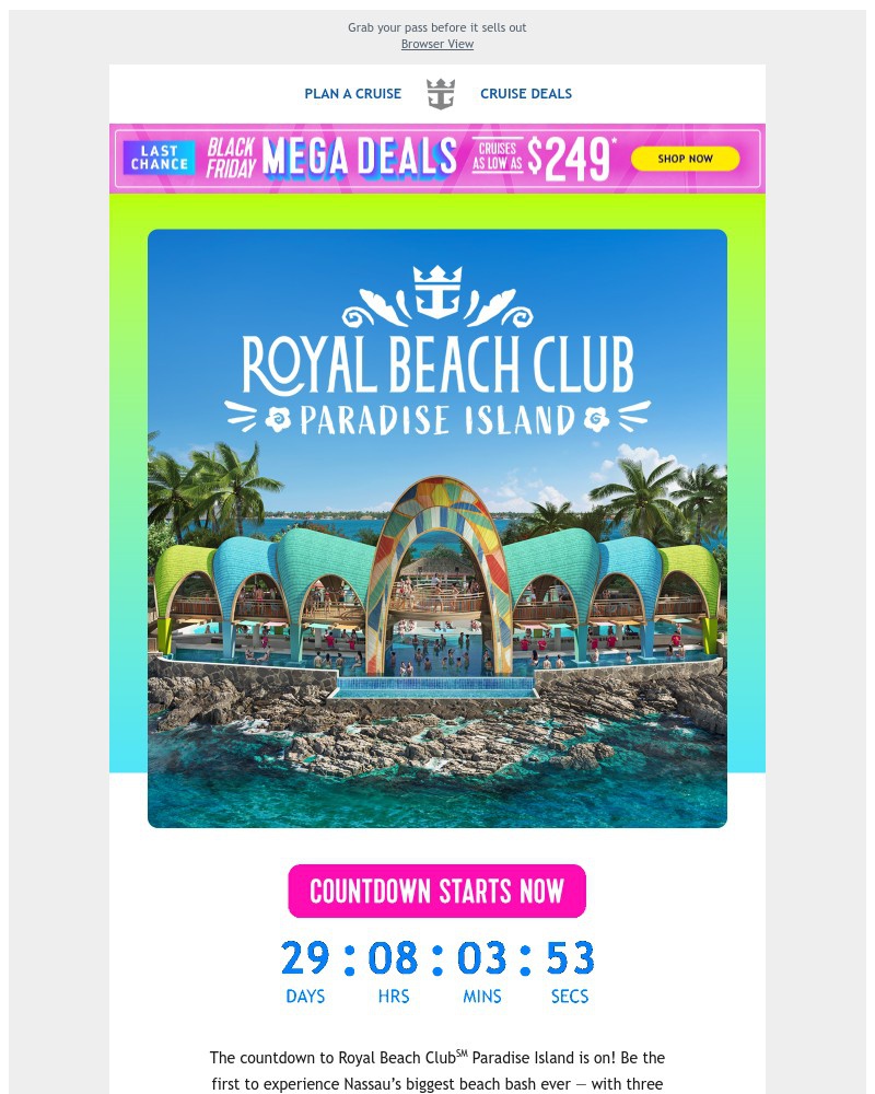 Screenshot of email with subject /media/emails/the-countdown-to-royal-beach-club-paradise-island-starts-now-b7b7cc-cropped-0d3f2872.jpg