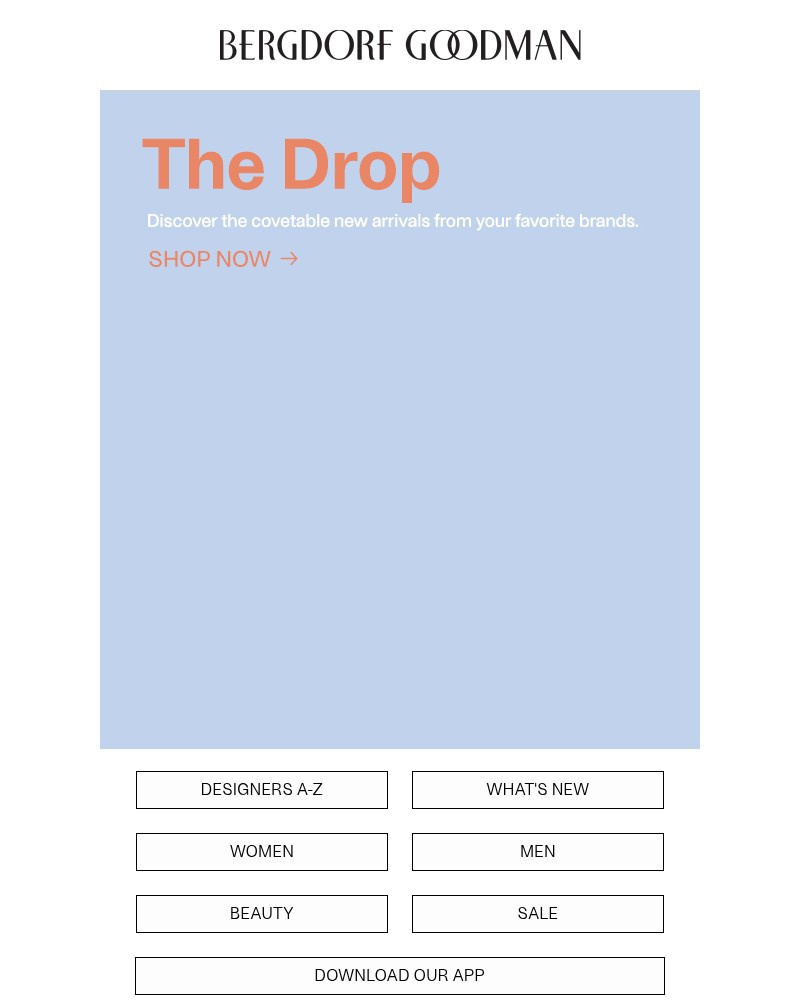 Screenshot of email with subject /media/emails/the-drop-new-arrivals-just-landed-32952b-cropped-87611cc8.jpg