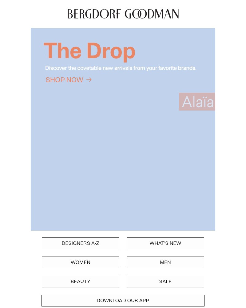 Screenshot of email with subject /media/emails/the-drop-new-arrivals-just-landed-511209-cropped-f7562c06.jpg