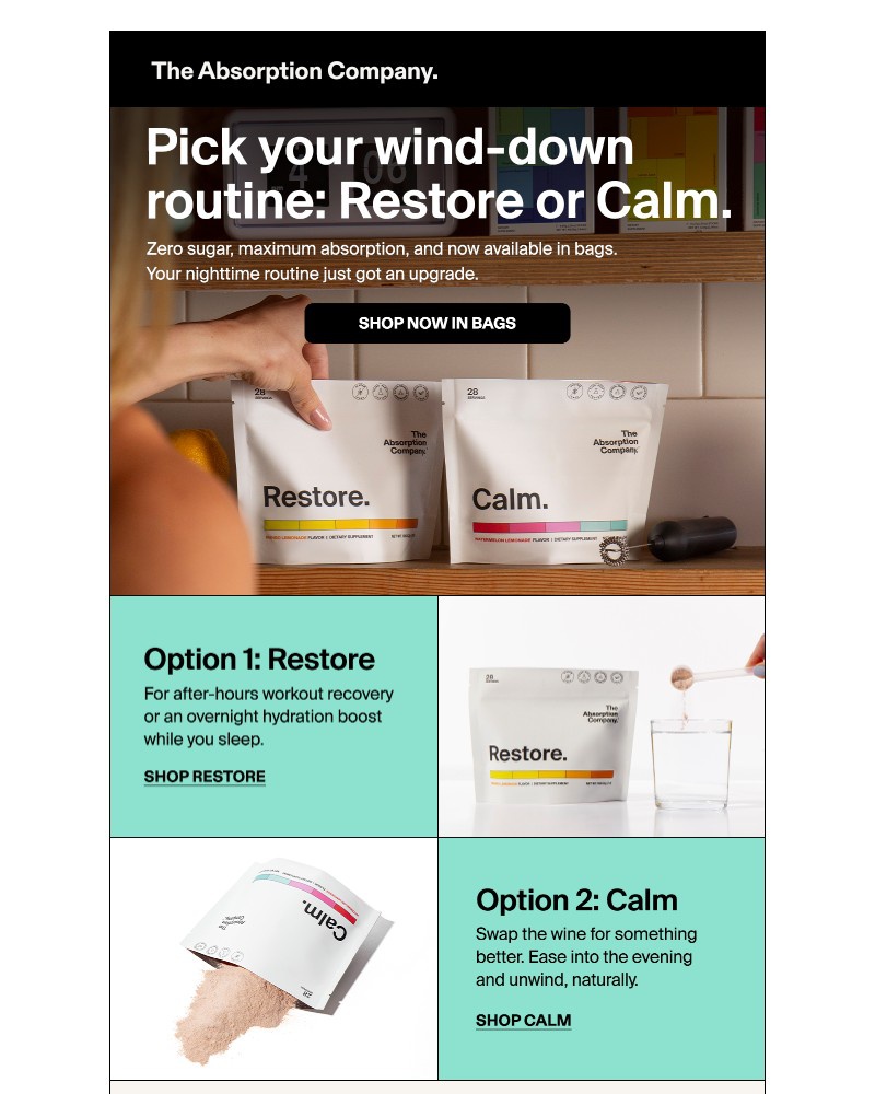 Screenshot of email with subject /media/emails/the-evening-wind-down-your-way-828e04-cropped-915463e4.jpg