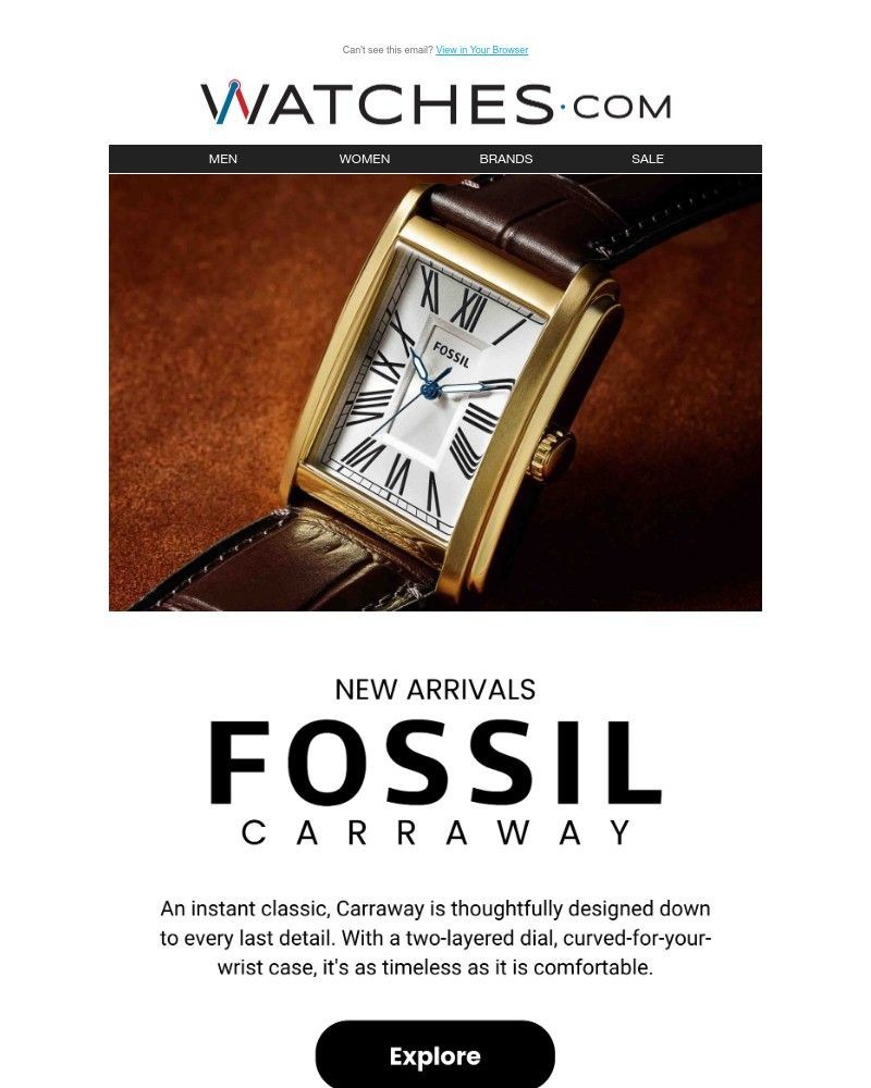 Screenshot of email with subject /media/emails/the-fossil-carraway-collection-just-arrived-13b966-cropped-d3907fa2.jpg
