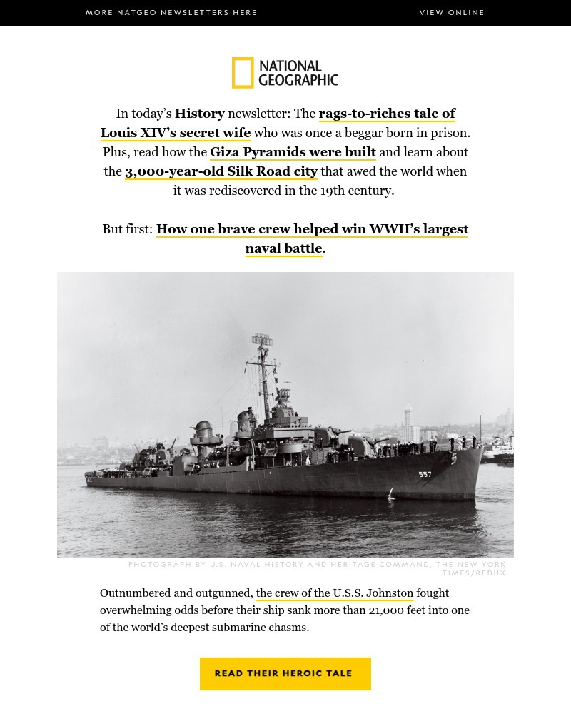 Screenshot of email with subject /media/emails/the-heroic-story-behind-this-wwii-shipwreck-louis-xivs-secret-wife-building-the-g_YdwGzIy.jpg