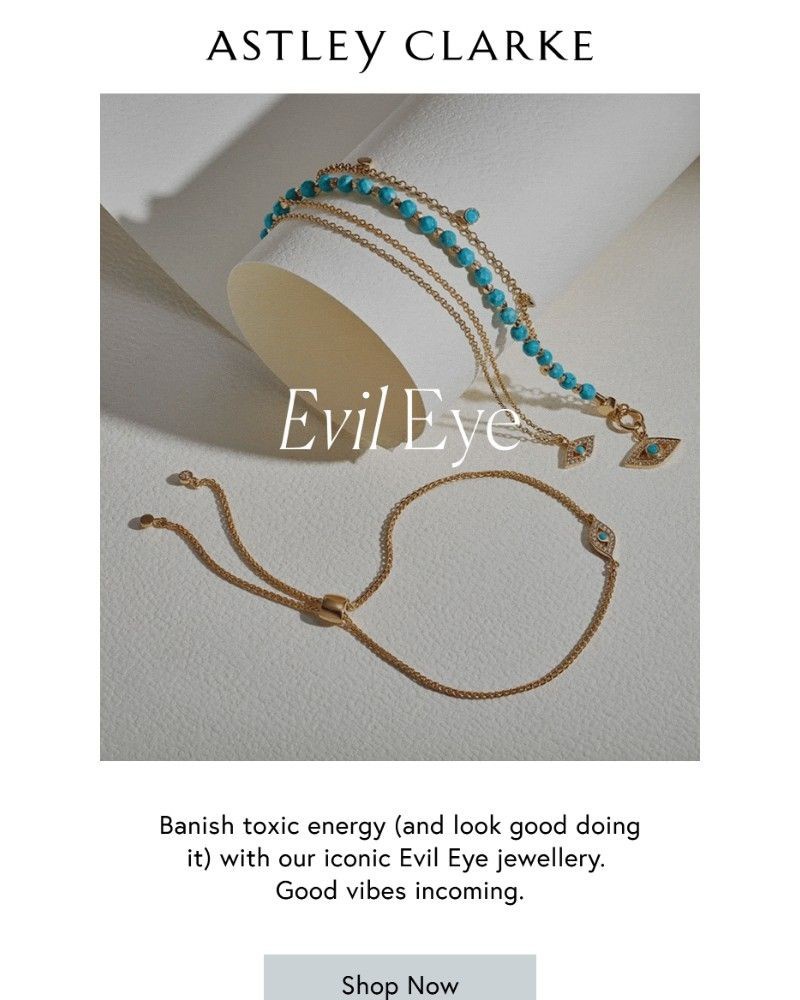 Screenshot of email sent to a Astley Clarke Newsletter subscriber