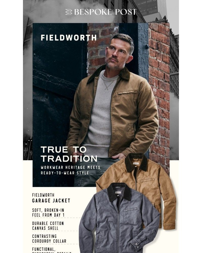 Screenshot of email sent to a Bespoke Post Newsletter subscriber