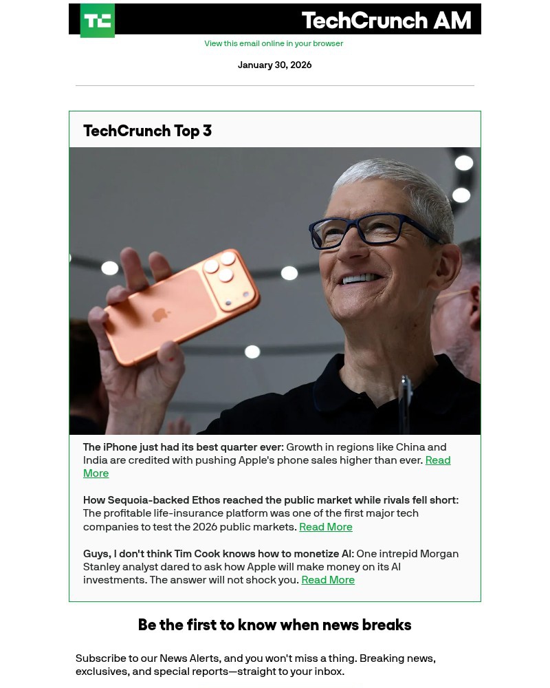 Screenshot of email with subject /media/emails/the-iphone-just-had-its-best-quarter-ever-d69e2d-cropped-470e2d5a.jpg