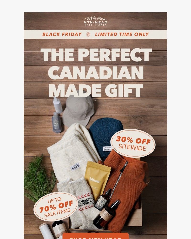 Screenshot of email sent to a Muttonhead Newsletter subscriber