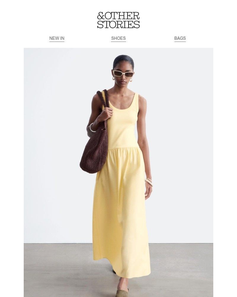 Screenshot of email sent to a & Other Stories Newsletter subscriber