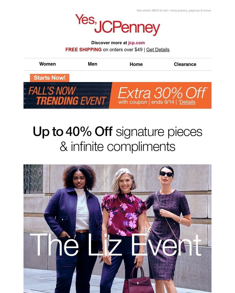 Screenshot of email with subject /media/emails/the-liz-event-up-to-40-extra-30-off-03aa71-cropped-3142f945.jpg
