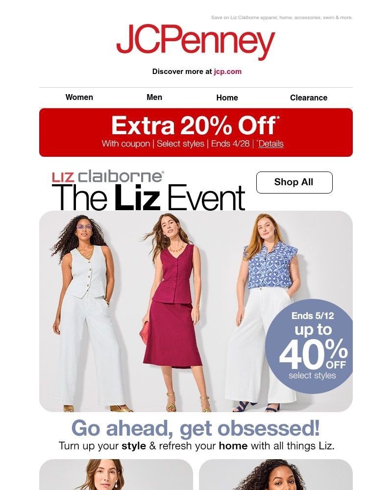 Screenshot of email with subject /media/emails/the-liz-event-up-to-40-off-extra-20-off-652c12-cropped-fe3c1afd.jpg