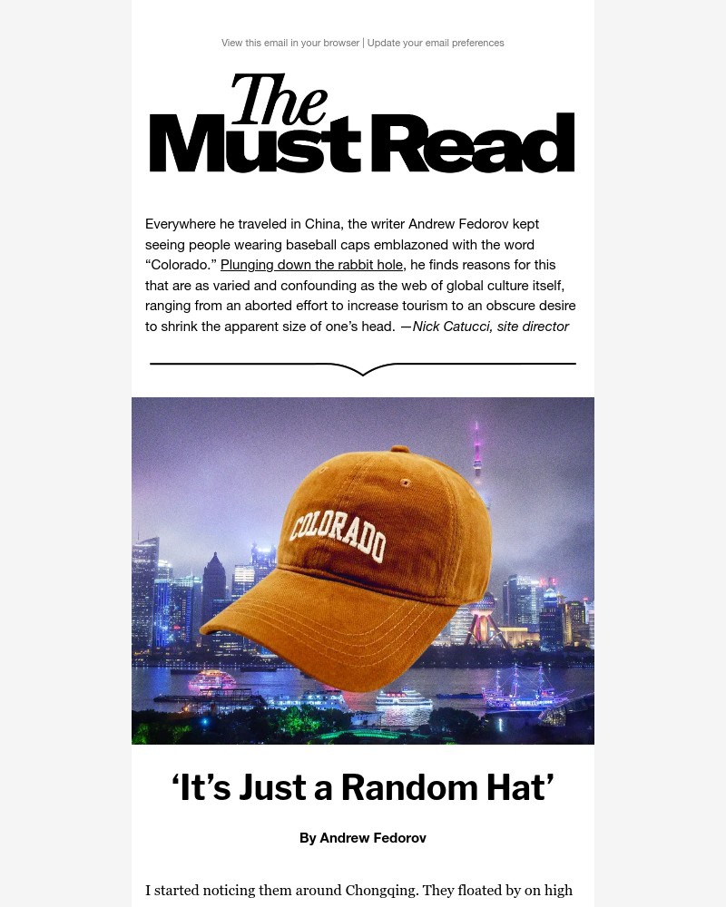 Screenshot of email with subject /media/emails/the-mystery-of-chinas-colorado-hats-f7c5ae-cropped-a58422c7.jpg