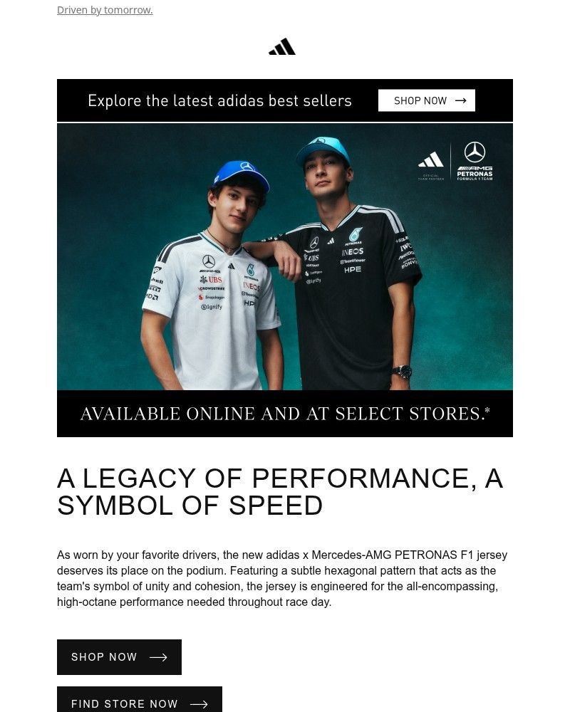 Screenshot of email with subject /media/emails/the-new-adidas-x-mercedes-amg-petronas-f1-collection-available-now-6f3ad5-cropped_ICE6l6p.jpg