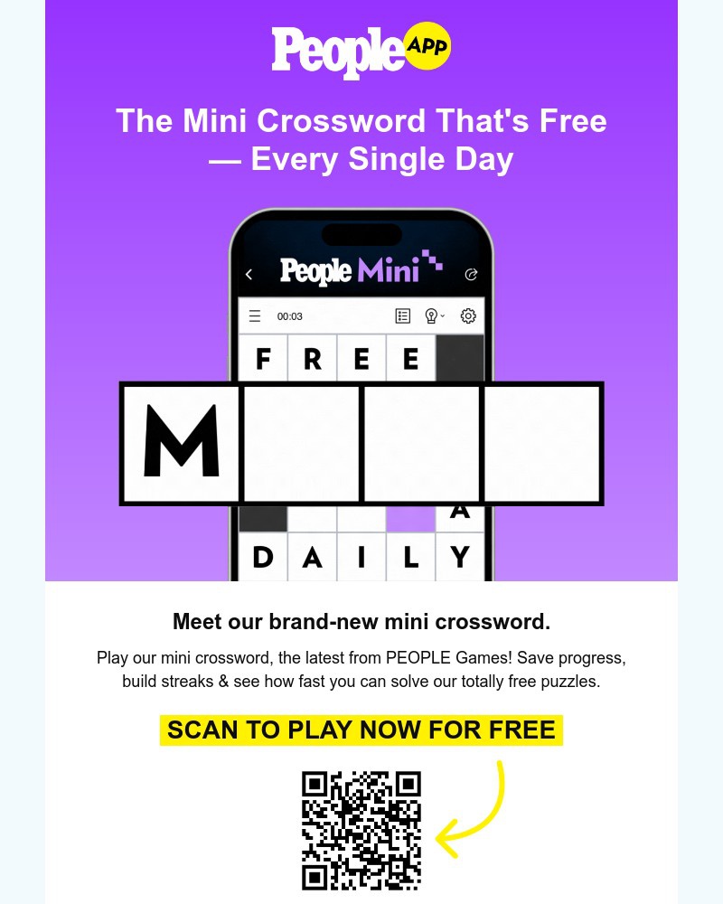 Screenshot of email sent to a People Newsletter subscriber