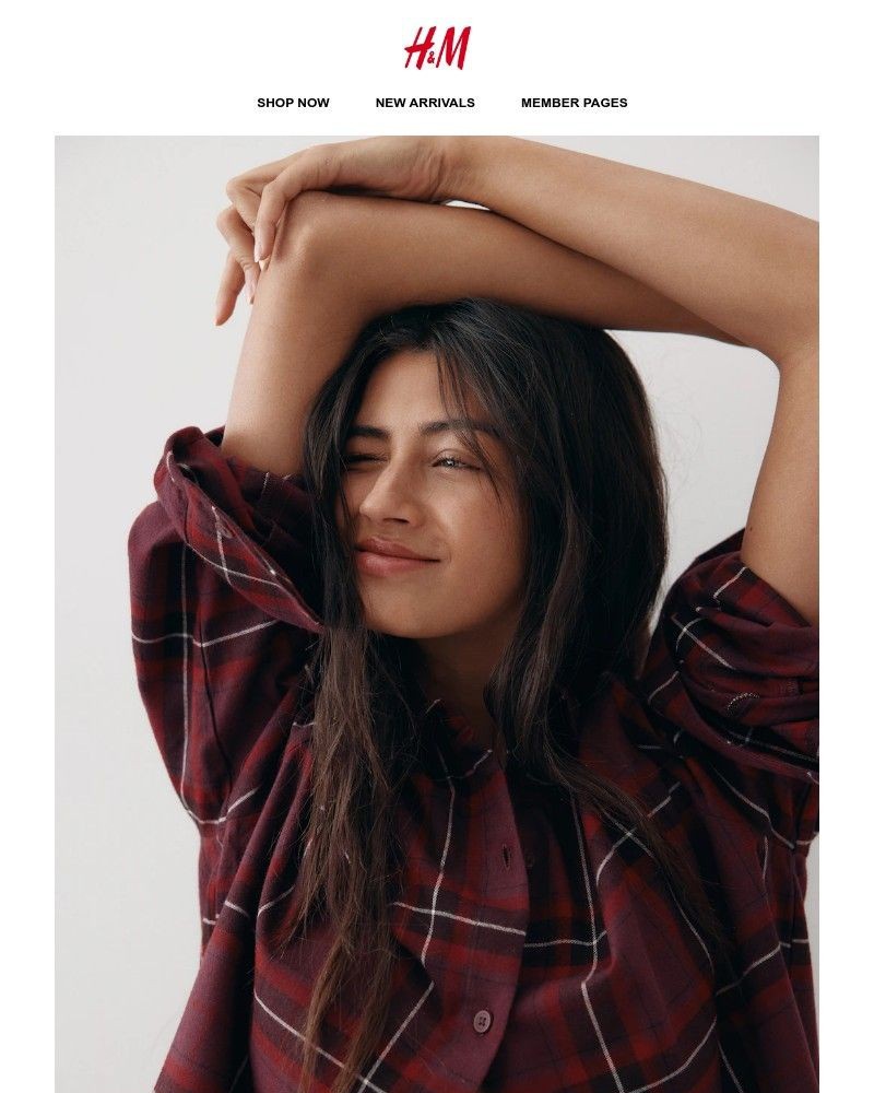 Screenshot of email sent to a H&M Newsletter subscriber