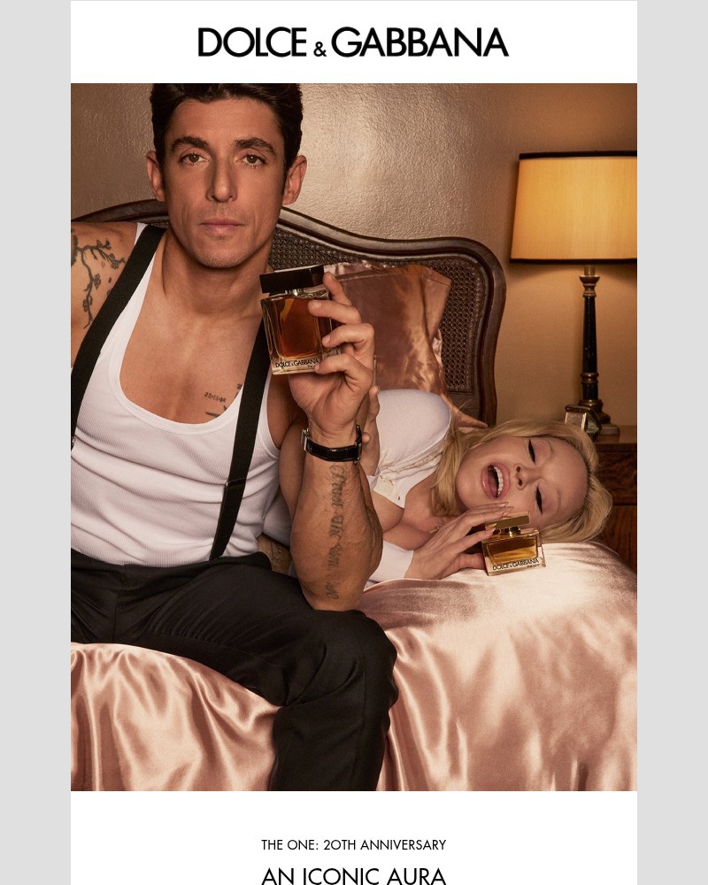 Screenshot of email sent to a Dolce & Gabbana Newsletter subscriber