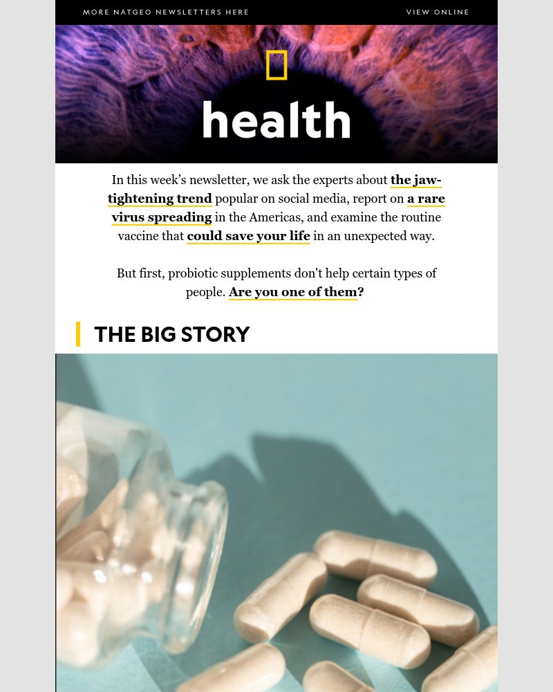 Screenshot of email with subject /media/emails/the-people-who-shouldnt-take-probiotics-do-face-wraps-actually-tone-jawlines-rare_TXEe7A0.jpg
