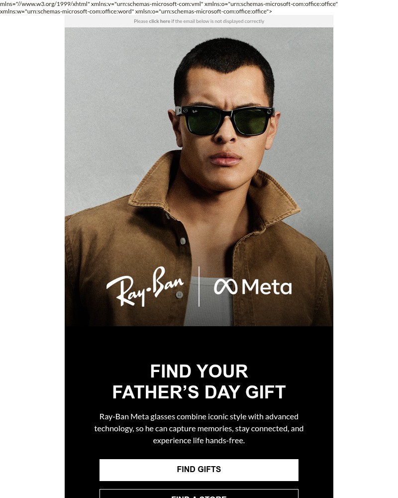 Screenshot of email with subject /media/emails/the-perfect-ray-ban-meta-gift-is-waiting-03cac7-cropped-1c81fbb8.jpg