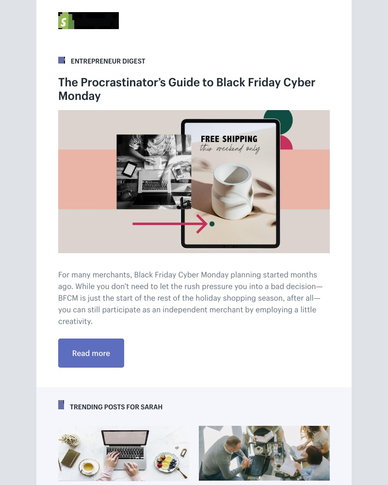 Screenshot of email with subject /media/emails/the-procrastinators-guide-to-black-friday-cyber-monday-1-cropped-ee3b57cd.jpg
