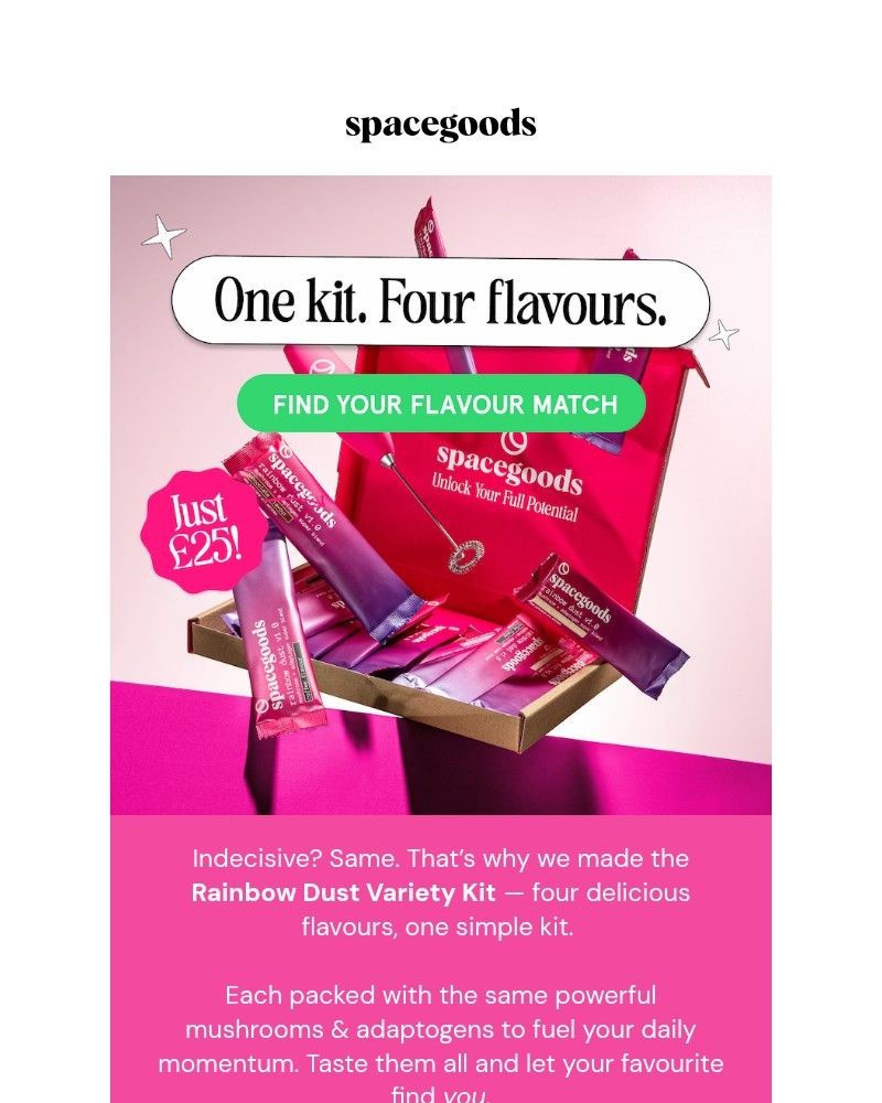 Screenshot of email with subject /media/emails/the-rainbow-dust-variety-pack-is-here-f9bd27-cropped-67038093.jpg