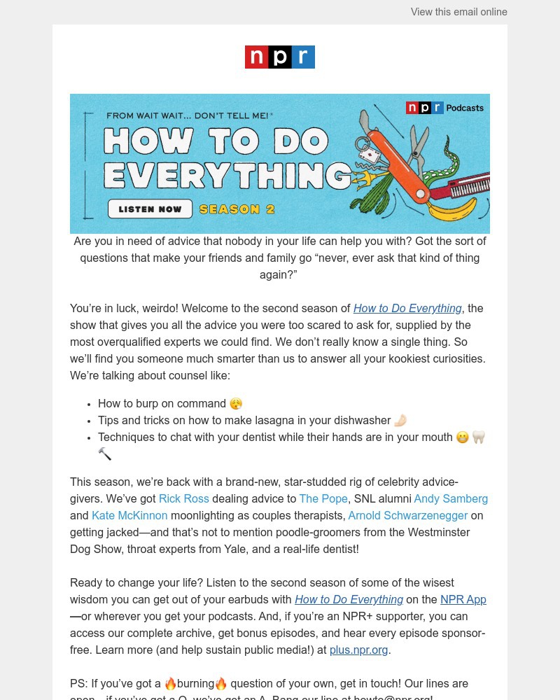 Screenshot of email with subject /media/emails/the-return-of-the-best-and-most-useless-advice-show-on-the-planet-bb5b03-cropped-26463c65.jpg