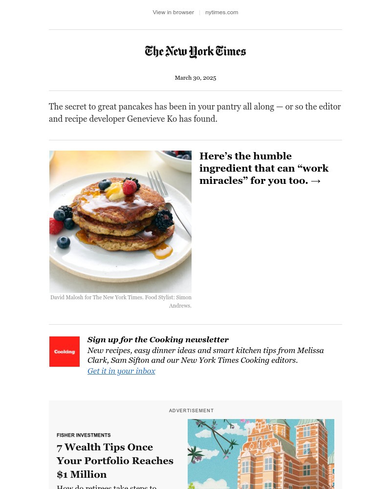 Screenshot of email with subject /media/emails/the-secret-to-the-best-pancakes-786032-cropped-967fb4cd.jpg