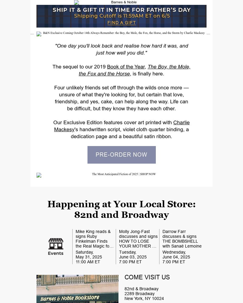 Screenshot of email with subject /media/emails/the-sequel-to-the-boy-the-mole-the-fox-and-the-horse-d80810-cropped-5f038852.jpg