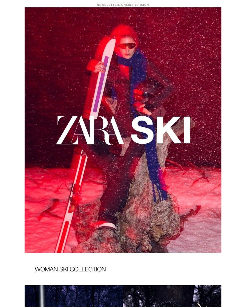 Screenshot of email sent to a Zara Newsletter subscriber