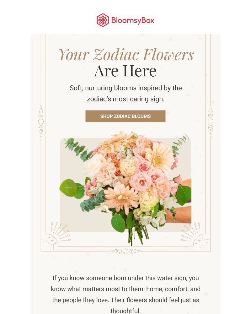 Screenshot of email with subject /media/emails/the-stars-picked-your-summer-blooms-741ca1-cropped-174884cf.jpg