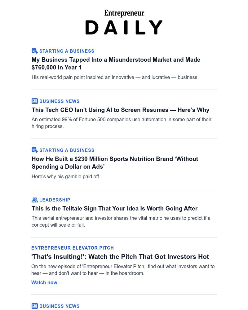 Screenshot of email with subject /media/emails/the-telltale-sign-your-idea-is-worth-pursuing-976a5f-cropped-2b5f500a.jpg