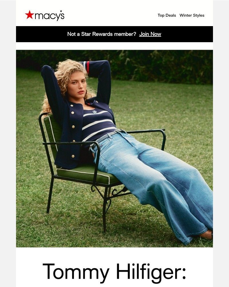 Screenshot of email sent to a Macy's Cart abandoner