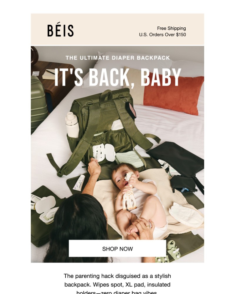 Screenshot of email with subject /media/emails/the-ultimate-diaper-backpack-is-back-e29a27-cropped-c816db31.jpg