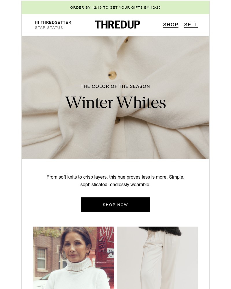 Screenshot of email sent to a Mercari Registered user