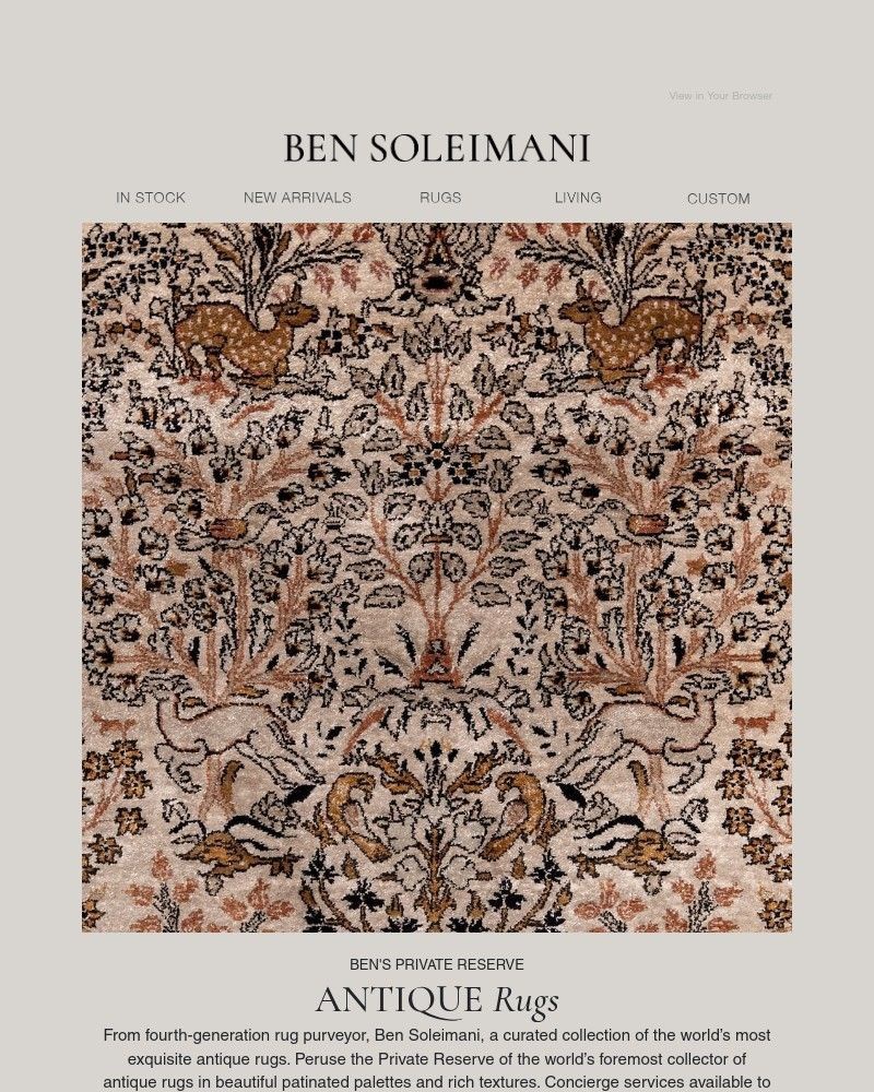 Screenshot of email with subject /media/emails/the-worlds-most-exquisite-antique-rugs-f96f33-cropped-5fe2246c.jpg