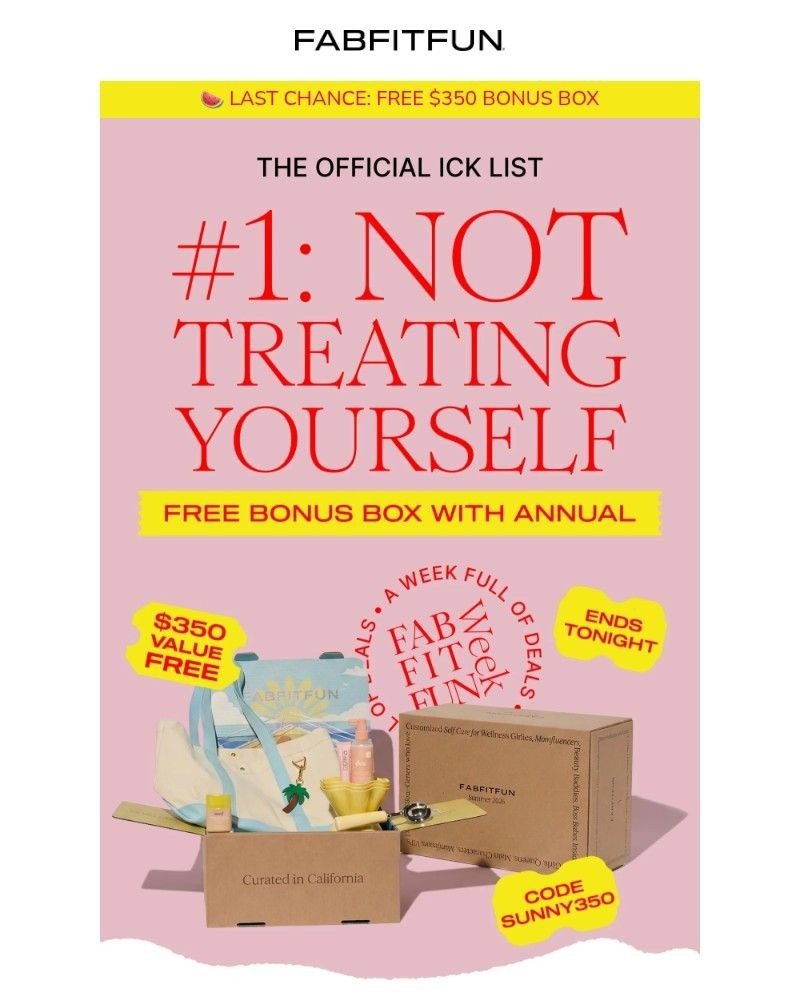 Screenshot of email with subject /media/emails/things-that-give-us-the-ick-not-treating-yourself-a0d596-cropped-3a1d72d2.jpg