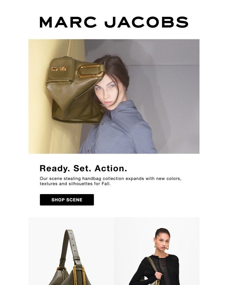 Screenshot of email sent to a Marc Jacobs Newsletter subscriber