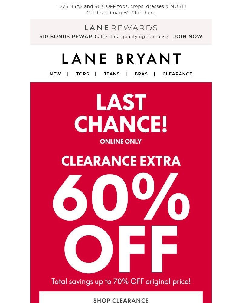 Screenshot of email with subject /media/emails/this-is-it-extra-60-off-clearance-ends-in-mins-5fb73f-cropped-940485db.jpg