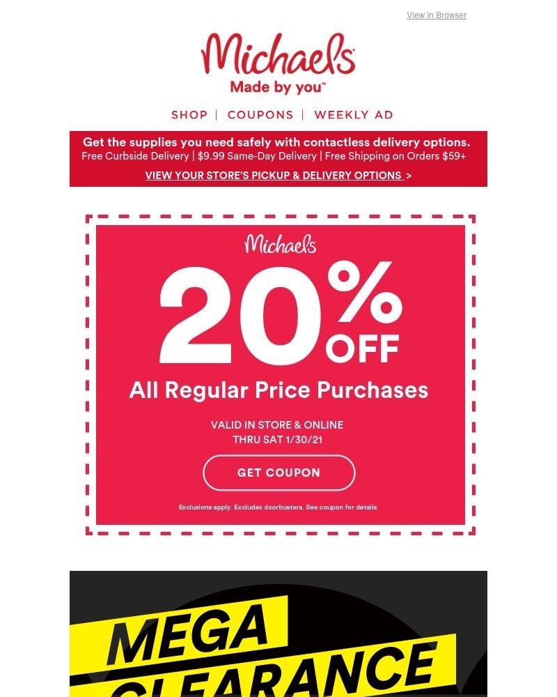 Screenshot of email with subject /media/emails/this-is-rare-welcome-to-our-mega-clearance-event-6a10f9-cropped-b68d08d4.jpg