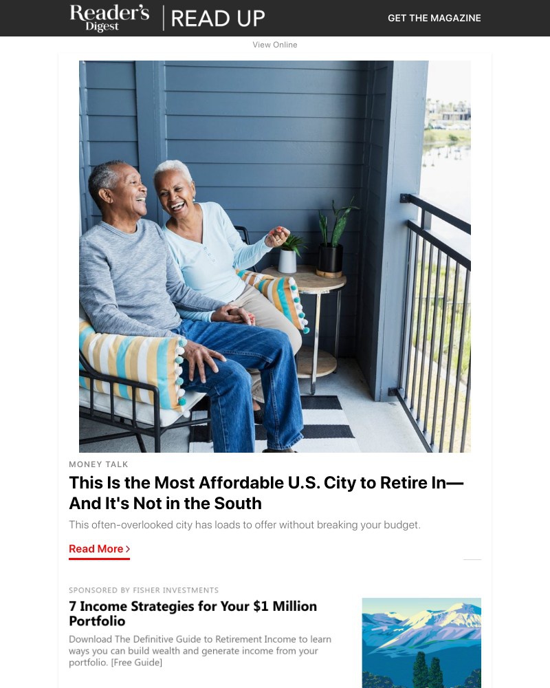 Screenshot of email with subject /media/emails/this-is-the-most-affordable-us-city-to-retire-inand-its-not-in-the-south-d9dd66-c_AZlnF2Z.jpg