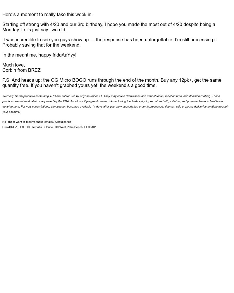 Screenshot of email with subject /media/emails/this-week-hits-different-thank-you-and-happy-friday-cf97ba-cropped-5518a251.jpg