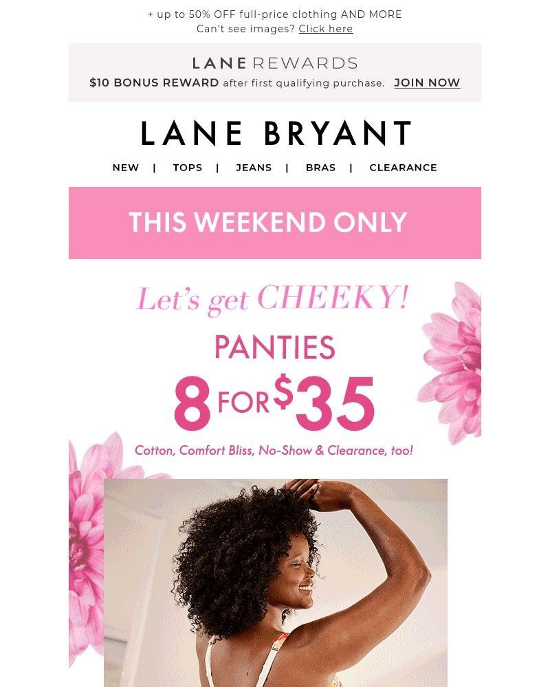 Screenshot of email with subject /media/emails/this-weekend-only-835-panties-27d2c0-cropped-ac310d8f.jpg