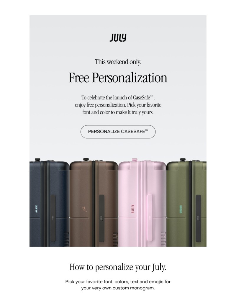 Screenshot of email with subject /media/emails/this-weekend-only-free-personalization-54527f-cropped-d0a5a55c.jpg