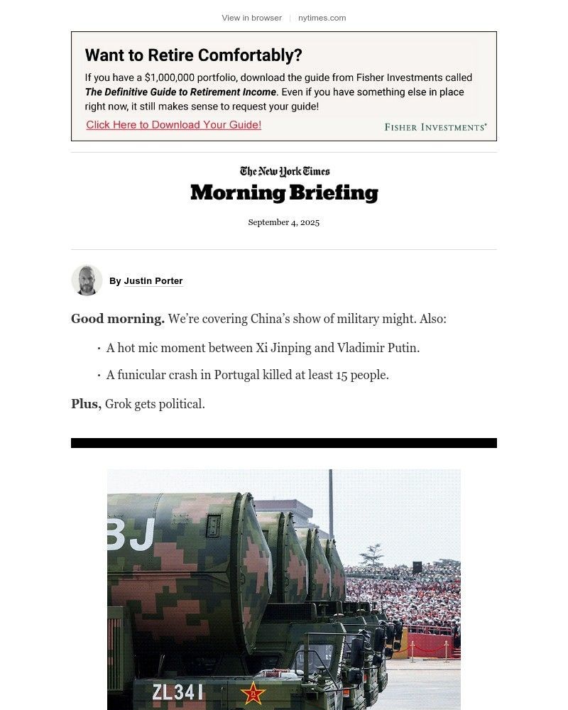 Screenshot of email with subject /media/emails/thursday-briefing-chinas-military-display-25afa3-cropped-0131b1e8.jpg