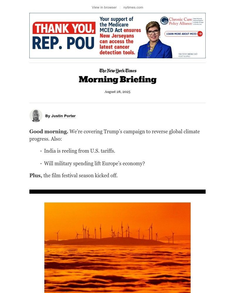 Screenshot of email with subject /media/emails/thursday-briefing-trump-tries-to-derail-climate-progress-f48d7c-cropped-5373aad6.jpg