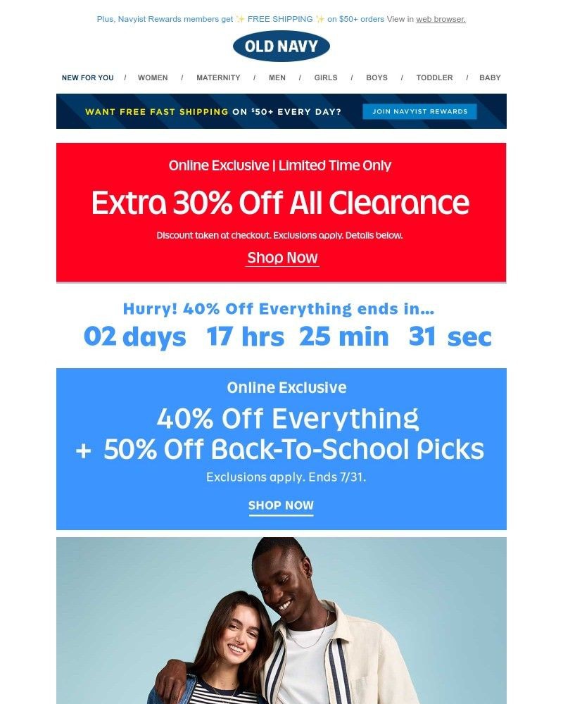 Screenshot of email with subject /media/emails/tick-tock-40-off-everything-wont-last-forever-7038ba-cropped-001d1d39.jpg