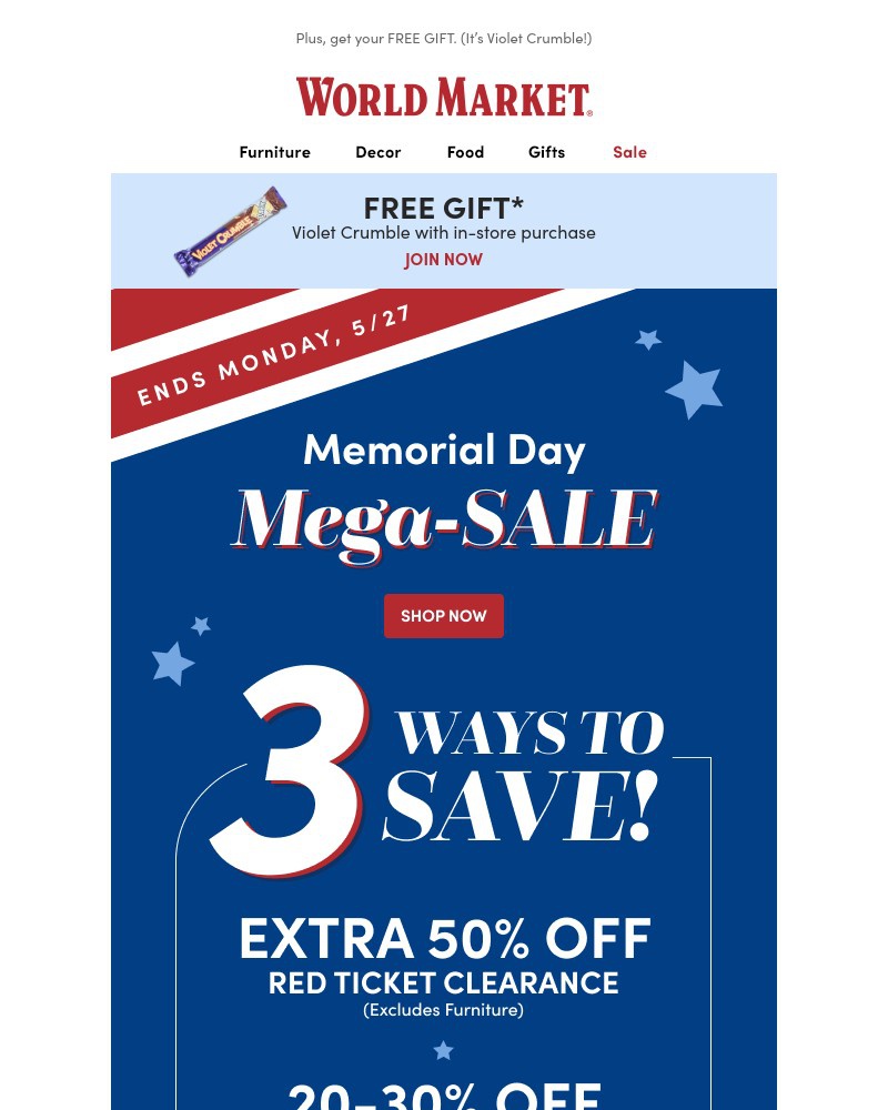 Screenshot of email with subject /media/emails/tick-tock-mega-sale-ends-tomorrow-fa2c10-cropped-6a1a2cff.jpg